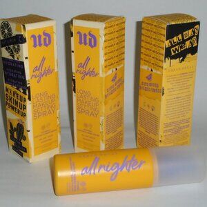 Urban Decay Cactus Flower Water ALL NIGHTER Long Lasting Makeup Setting Spray x3